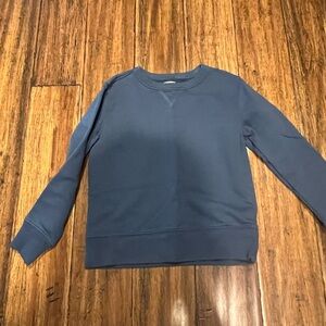 JCrew - Boys Navy terry sweatshirt Size 4-6